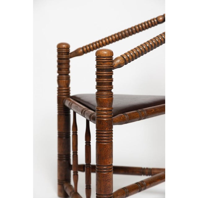 Antique Chair in Pine, 1890s For Sale - Image 9 of 18