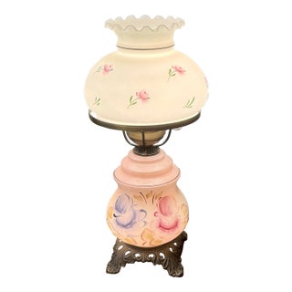 Mid 20th Century Electric Hurricane Lamp For Sale