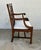 Wood Set of 10 Antique c.1960s Mahogany Fine Carved Chippendale Style Chairs For Sale - Image 7 of 8