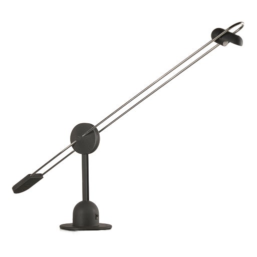 Table Lamp in Steel and Painted Metal For Sale