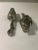 Mid-Century Modern Late 20th Century Silverplate Salt and Pepper Shakers in the Form of Artichokes- A Pair For Sale - Image 3 of 12