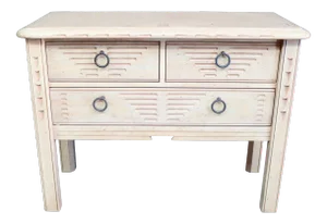 South Western Style White Pine Commode