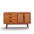 Mid-Century Modern Jack Cartwright for Founders Mid Century Walnut and Cane Credenza With Hutch For Sale - Image 3 of 12