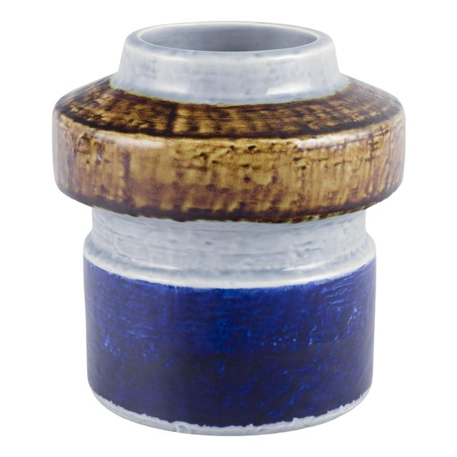 Titus Ceramic Vase in Stoneware by Olle Alberius for Rörstrand, 1970s For Sale