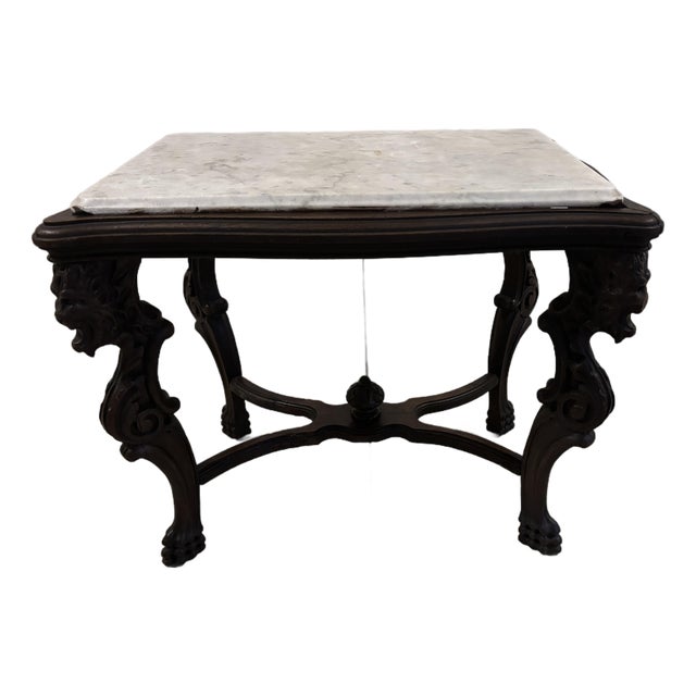 Antique Victorian Era Parlor Table For Sale