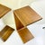 1980s 1980s Vintage Italian Style Postmodern Contemporary Teak Bentwood Drinks Table - A Pair For Sale - Image 5 of 13