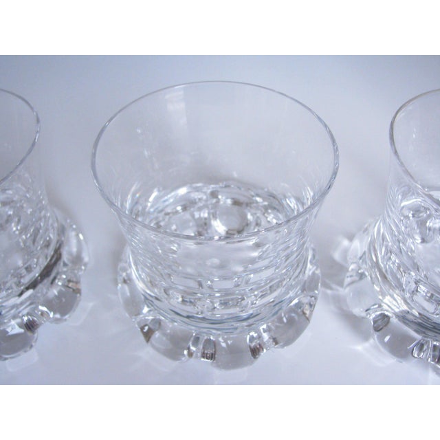 Vintage Kosta Boda Buster Double Old Fashioned Glasses Set of 4