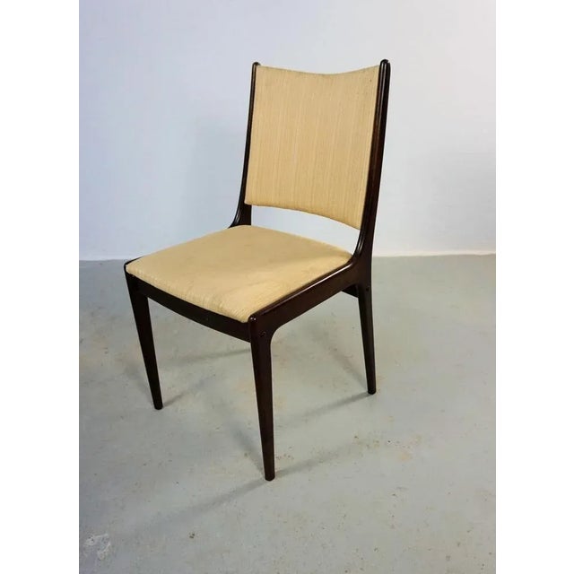1960s Mahogany Dining Chairs by Johannes Andersen for Uldum Møbelfabrik, Customizable Reupholstery, 1960s, Set of 6 For Sale - Image 5 of 13