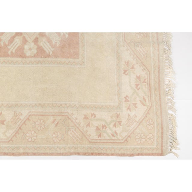Textile Oversize Handknotted Vintage Rug For Sale - Image 7 of 10