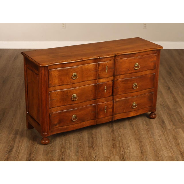 High Quality American Made Custom French Louis XV Style Chest Of Drawers By Don Ruseau Inc., New York City, Crafted In...