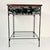 1990s Vintage Americana Southwestern Horse, Cowboy Boot, & Long Horn Steer Metal Framed Side Table For Sale - Image 9 of 17