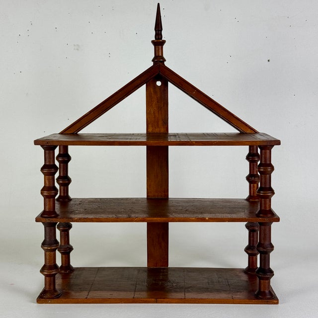 The most charming spool design wooden shelf unit we've yet to come across. It's simply brilliant in design yet stands out...