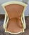 Ivory Vintage Tessellated Bone Lounge Arm Chair With Suede Upholstery Attributed to Enrique Garcel For Sale - Image 8 of 9