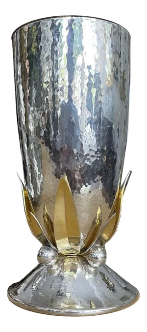 Small Silver Vase