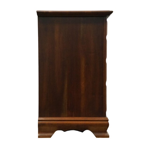 Cresent Furniture Solid Cherry Traditional Style 62" Eleven Drawer Dresser 2245 For Sale - Image 10 of 12