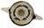 Mid-Century Modern Harsa Israel Hand-Painted Pedestal Compote Bowl by Nehemiah Azaz Era, C. 1950s For Sale - Image 4 of 4