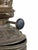 Vintage Italian Metal and Glass Table Lamp, Early 20th Century For Sale - Image 4 of 8