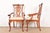 Wood Thomasville Georgian Carved Mahogany Dining Chairs, Set of Six For Sale - Image 7 of 12