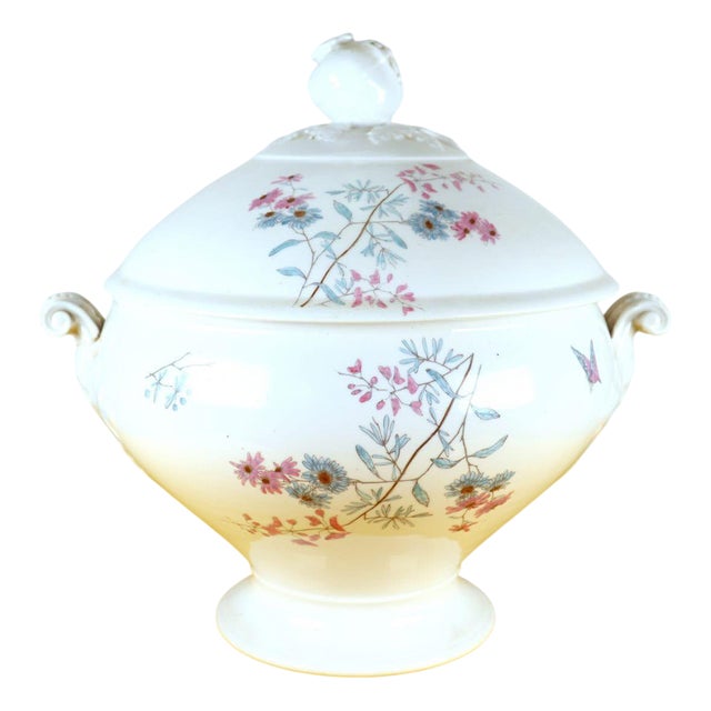 Porcelain Soup Tureen from Ginori For Sale