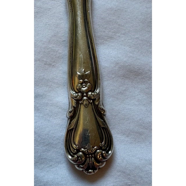 1960s 1960s Gorham Chantilly Sterling Angel Food Cake Breaker For Sale - Image 5 of 6