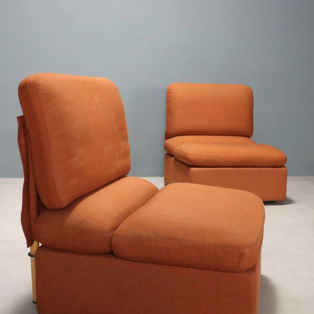 Zanotta Armchairs, 1980s, Set of 3 For Sale - Image 3 of 15