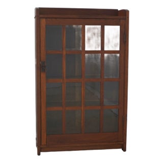 Gustav Stickley No.715 Antique Mission Oak Bookcase For Sale