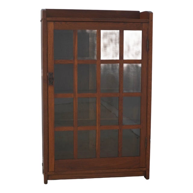 Gustav Stickley No.715 Antique Mission Oak Bookcase For Sale