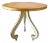 Vintage Medallion Limited Lacquered Decorator Table For Sale
