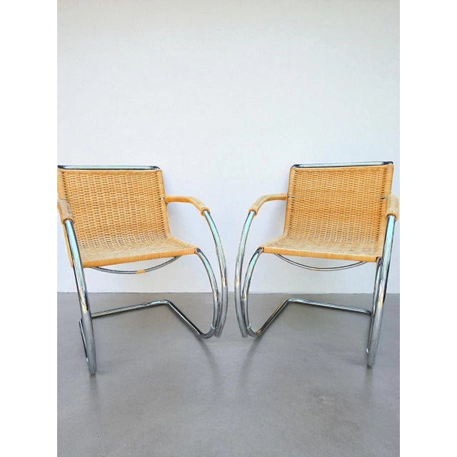 Mr 20 Cantilever Arm Chair by Mies Van Der Rohe for Stendig For Sale In Dallas - Image 6 of 14
