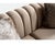 Casa Milano Asos 3-Piece Luxury Italian Living Room Set in Beige & Gold For Sale In Houston - Image 6 of 17