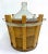 Wood Large Demijohn in Slatted Barrel For Sale - Image 7 of 7