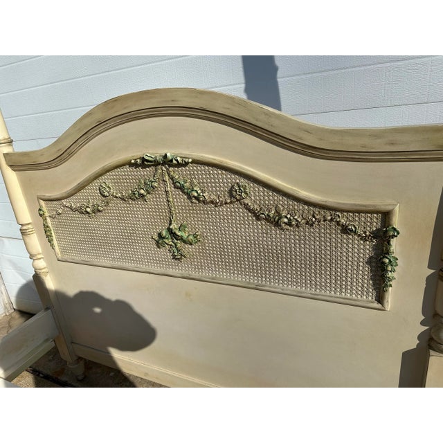A F K French Queen Size Cherubini Bed For Sale In Detroit - Image 6 of 11