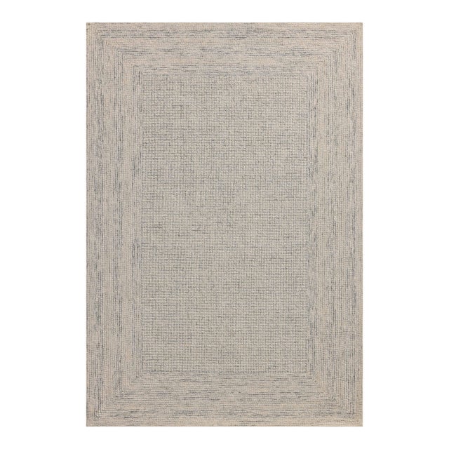 Amber Lewis x Loloi Windsor Ivory / Sky 8'-6" x 11'-6" Area Rug For Sale