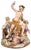 Bacchanal with Wine Barrel Group attributed to Kaendler & Meyer for Meissen, Germany, 1870s For Sale