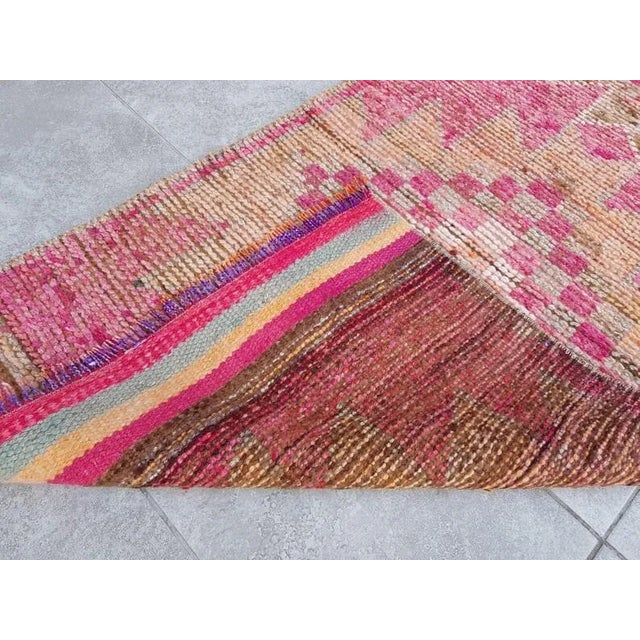 Textile 1960s Turkish Tribal Handmade Anatolian Rug For Sale - Image 7 of 11