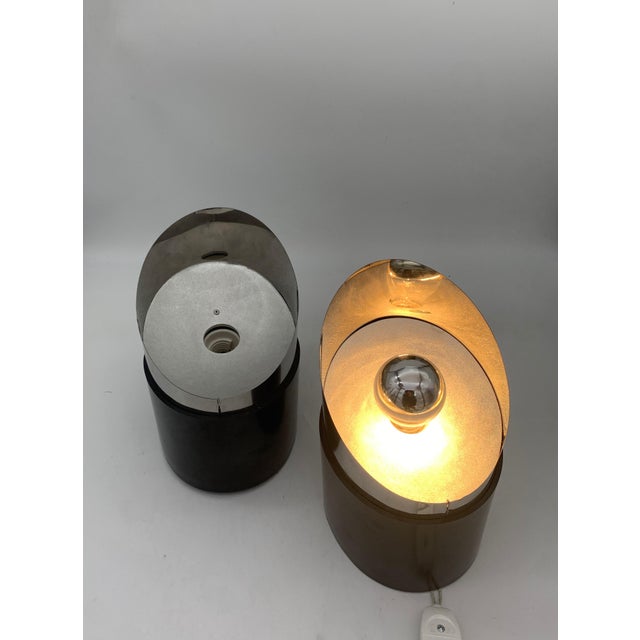 Wall lamps from Ditta Luci, 1970s, Set of 2 For Sale - Image 6 of 7