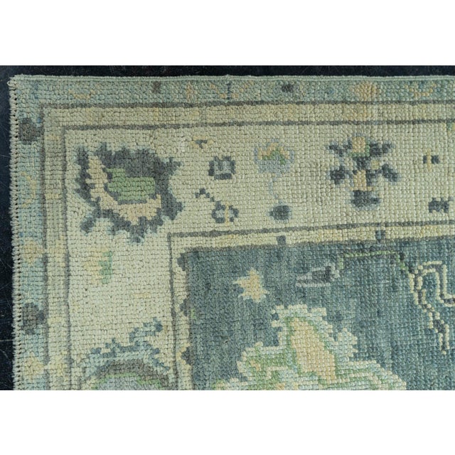 Early 21st Century Turkish Oushak Rug 2'9" x 8'3" #19095 For Sale - Image 5 of 8