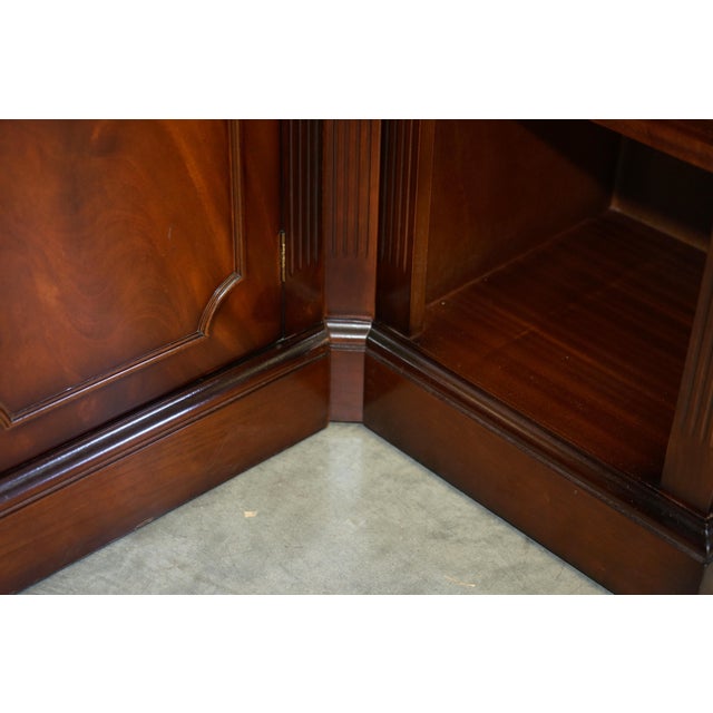 Flamed Hardwood Open Bookcase, Set of 3 For Sale - Image 15 of 18