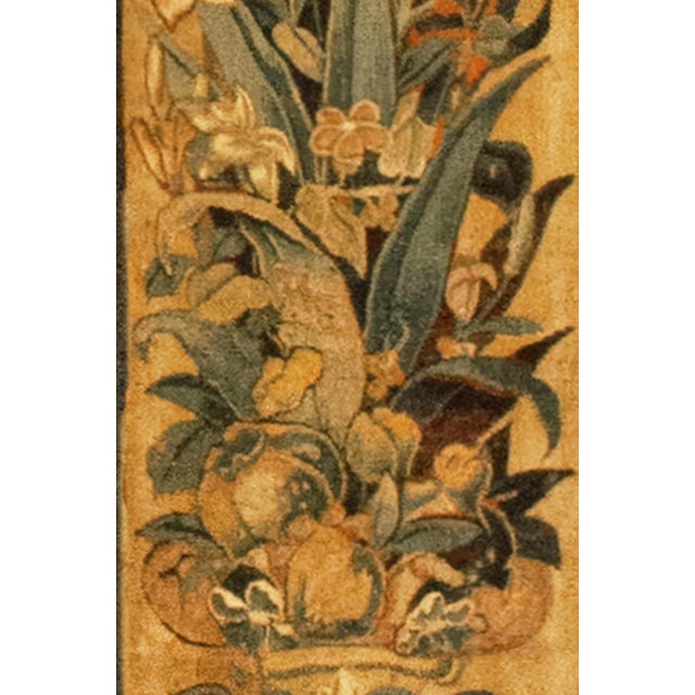 Vertically Oriented Late 16th Century Flemish Historical Tapestry Panels - A Pair For Sale - Image 4 of 12