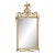 Late 20th Century Friedman Brothers Eagle Mirror Williamsburg Style Gold Gilt Frame For Sale