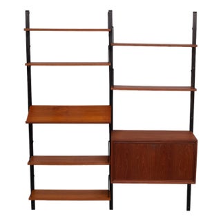 Vintage Danish Royal Wall System with Magazine Holder by Poul Cadovius, 1960s For Sale
