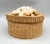Vintage Woven Basket Box With Seashell-Adorned Lid — Coastal / Bohemian For Sale - Image 9 of 13