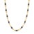 Modern Vintage Ladies 18k Yellow Gold 10.12ct Blue Oval Sapphires Link Chain Necklace For Sale - Image 3 of 8
