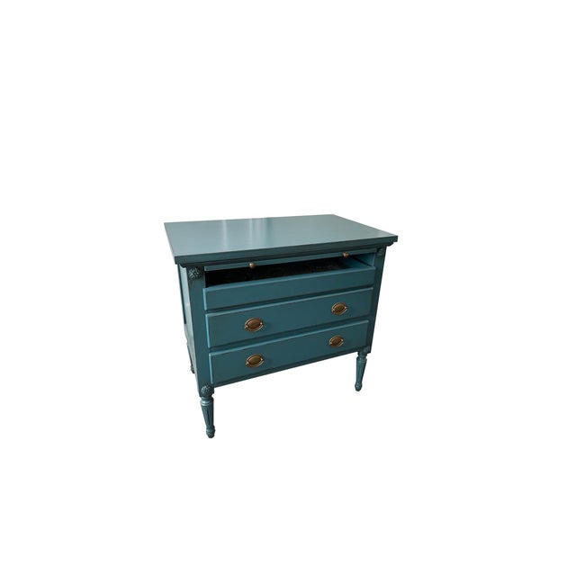 Ballard Designs Aqua Nightstand Chairish