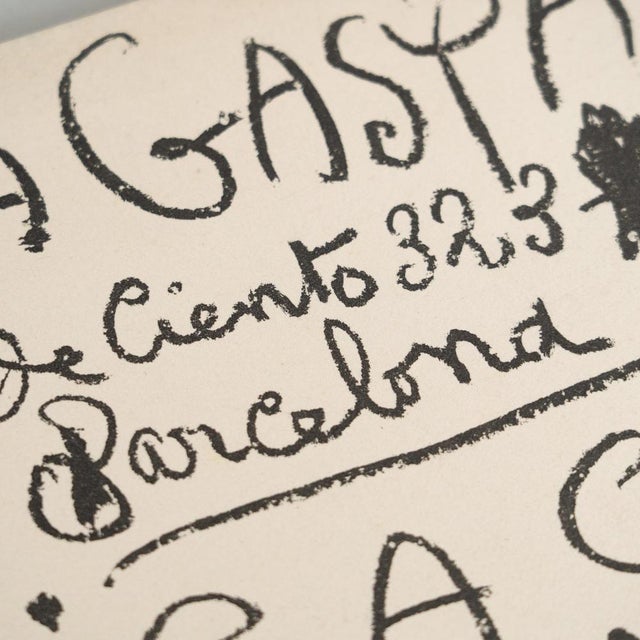 1960s Original Exhibition Catalog Paintings attributed to Pablo Picasso, Sala Gaspar, 1968 For Sale - Image 5 of 12