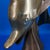 Brass Mid 20th Century Large Mid Century Brass Jumping Dolphin Sculpture For Sale - Image 8 of 9