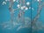 C. 1970s Japanese Style Silk Screen "Blossoming Cherry Tree" For Sale In Dallas - Image 6 of 18