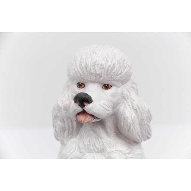 Ceramic Vintage Italian Ceramic Poodle, 1960s For Sale - Image 7 of 14