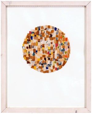 Alejandra Icaza, Mixed Media Abstract Collage