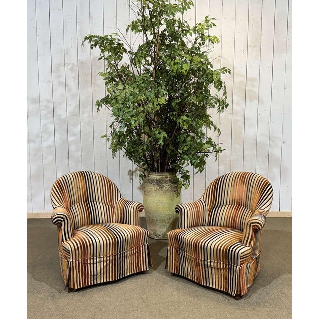 Napoleon III Style Toadstool Chairs, Set of 2 For Sale - Image 11 of 11